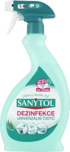 Sanytol dezinfekční univerzální čistič ve spreji s vůní eukalyptu, 500 ml