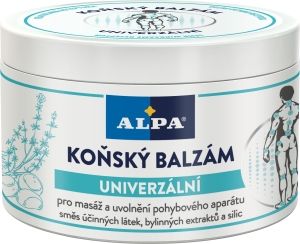 Alpa Koňský univerzální masážní balzám 250 ml