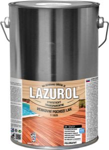 Lazurol s1020 pochozí lak na dřevo polomat, bezbarvý, 4 l
