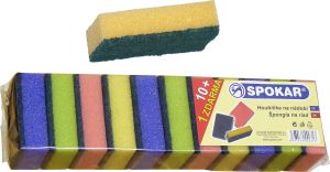 Spokar houbičky na nádobí, balení 10 + 1 ks ZDARMA