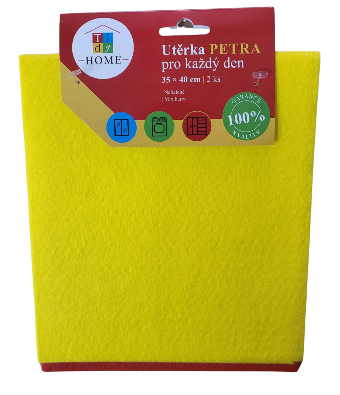 utěrka PETRA pro každý den mix barev 40x35cm - 2ks                          