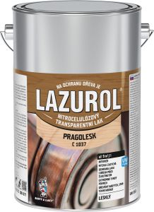 Lazurol Pragolesk C1037 nitrocelulózový lak na dřevo 4 l