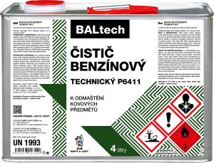 BALTECH technický benzínový čistič P6411, 4 l