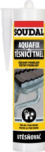 Soudal Aquafix těsnící tmel proti vodě, čirá, 300 ml