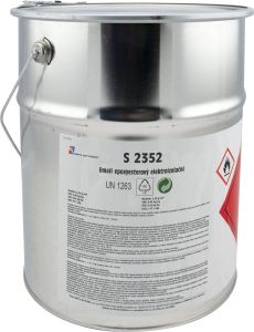 Epoxyesterový elektroizolační s2352, k ochraně vinutí točivých strojů, 0101 šedá, 10 kg