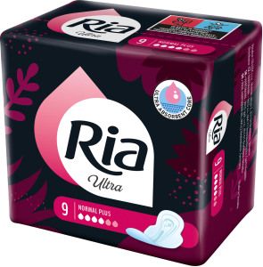 Ria Ultra Silk Normal Plus dámské vložky, 10 ks
