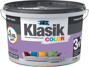 Het Klasik Color malířská barva, 0347 fialová, 7+1 kg