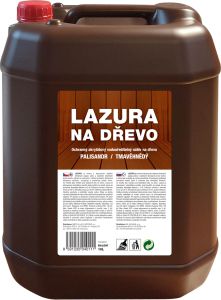 Lazura na dřevo, palisandr, 10 l