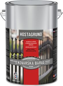 HOSTAGRUND kovářská barva S2160K, 0950 kovářská čerň, 4 l