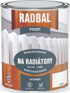 Radbal Profi S2120 speciální barva na radiátory, 1000 bílá, 600 ml