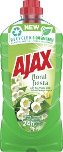 Ajax na podlahy a povrchy Floral Fiesta Spring Flowers univerzální čistící prostředek, konvalinky, 1 l