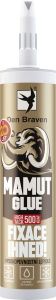 Den Braven Mamut Glue High Tack univerzální montážní lepidlo, bílé, 290 ml
