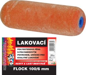 BARVY A LAKY HOSTIVAŘ Moltopren Flock váleček na malování pro držák 6 mm, 100 mm, 2x kulacený
