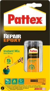 Pattex Repair Epoxy Ultra Strong 5 min dvousložkové epoxidové lepidlo, 11 ml