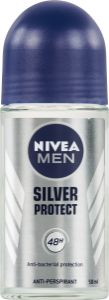 Nivea Men Silver Protect kuličkový antiperspirant, 50 ml