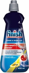 Finish Shine & Dry Lemon, leštidlo do myčky na nádobí, 400 ml