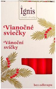 HABAčeK Vánoční svíčka na stromeček, 12 ks