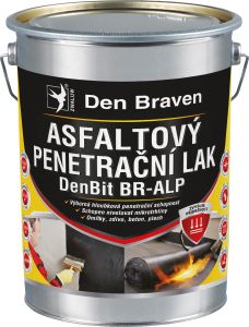 Den Braven DenBit BR-ALP asfaltový penetrační lak, 4,5 kg