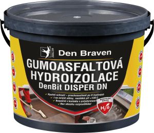 Den Braven DenBit Disper DN gumoasfaltová hydroizolace, 10 kg