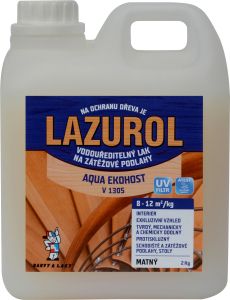 Lazurol Aqua Ekohost mat V1305 podlahový lak, 2 kg