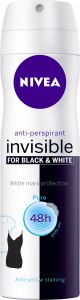 Nivea Black & White Invisible Pure antiperspirant 150 ml