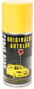 Kwasny Auto-K Color Škoda, originální autolak ve spreji, 6200 žluť chromová, 150 ml