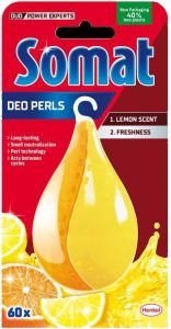 Somat osvěžovač myčky Deo Duo Perls Lemon & Orange, 17 g