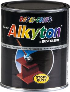 Dupli-Color Alkyton Kovářská barva na kov, černá, 1 l