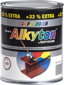 Dupli-Color Alkyton Lesk, samozákladová barva na rez, Ral 9006 stříbrná, 1 l