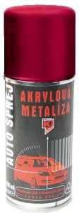 Kwasny Auto-K Color Škoda, akrylová metalíza, 9885 červeň hotchilli, 150 ml