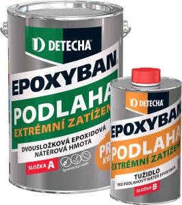 Epoxyban epoxidová barva na podlahy, pro extrémní zátěž, RAL 7045 šedá, 5 kg