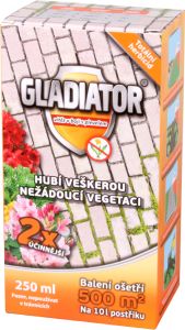 Gladiator Herbicid na plevel, 500 m², 250 ml