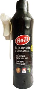 Real na trouby, grily a krbová skla čisticí prostředek, 550 g