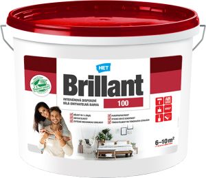 Het Brillant 100 malířská omyvatelná barva, 1,5 kg