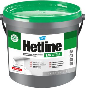 Het Hetline San Active protiplísňová malířská barva, 1,5 kg