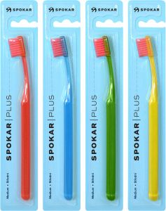 Spokar 3428 Plus zubní kartáček, střední tvrdost