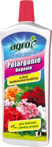 Agro kapalné hnojivo pro pelargonie a jiné balkónové květiny, 1 l
