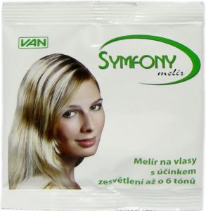 Melír Symfony na vlasy, bílý, 20 g