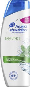 Head & Shoulders Cool Menthol šampon proti lupům, 400 ml