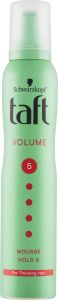 Taft Volume Mega, pěnové tužidlo s dvojitým push-up efektem, síla fixace 5, 200 ml