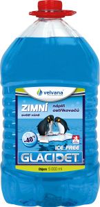 Velvana Glacidet Ice Free -40 °C, nemrznoucí směs do ostřikovačů, 5 l