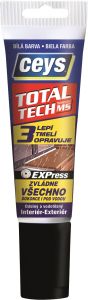 Ceys Total Tech voděodolné lepidlo a tmel, bílý, 125 g