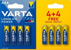 Varta High Energy, baterie AAA, alkalické, 8 ks