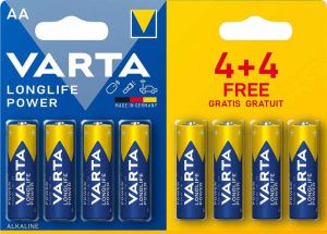 Varta High Energy, baterie AA, alkalické, 8 ks