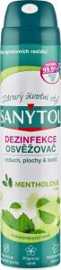 Sanytol dezinfekční osvěžovač vzduchu na povrchy a textil, mentol, 300 ml