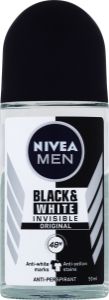 Nivea Men Black & White Invisible Original kuličkový antiperspirant, 50 ml