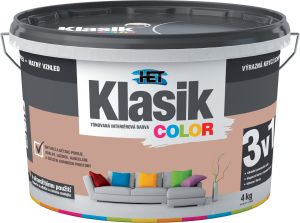 Het Klasik Color malířská barva, 0267 světle hnědá, 4 kg