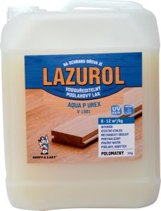 Lazurol Aqua P UREX V1301 polomat odolný lak na dřevo bezbarvý, 5 kg