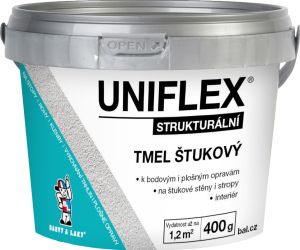 Uniflex štukový akrylový tmel, 400 g
