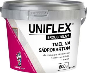 Uniflex tmel na sádrokarton brousitelný, 800 g
